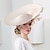 cheap Fascinators-Fascinators Kentucky Derby Hat Flax Top Hat Sinamay Hat Wedding Casual Melbourne Cup Elegant Romantic British With Flower Headpiece Headwear