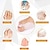 levne Oddělovač prstů-ochrana polštářku vbočeného palce (vhodné pro noční i domácí použití a pravidelně je vyměňujte) korektor prstů uvolňující tlak pro úlevu od bolesti