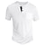 cheap Men&#039;s Casual T-shirts-Men&#039;s Henley Shirt Tee Top Plain Henley Street Vacation Short Sleeve Button Pocket Clothing Apparel Fashion Designer Basic