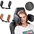 זול ריפודי ראש ומותניים לרכב-פתרון תמיכת כרית משענת צוואר משענת ראש מושב לרכב לילדים ומבוגרים ילדים כרית ראש מושב אוטומטי כרית לרכב