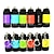 abordables Lampes torches tactiques-1 pc étanche mini porte-clés torche de poche usb rechargeable lampe de poche led lampe sports de plein air design d&#039;intérieur