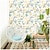 cheap Floral &amp; Plants Wallpaper-Floral Peel and Stick Wallpaper Colorful Forest Beige/Orange/Blue Removable Contactpaper for Nursery Decorations 17.7in x 118in