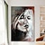 economico Ritratti-Hang-Dipinto ad olio Dipinta a mano Verticale Ritratti Ritratti astratti Moderno Senza telaio interno  (senza cornice)