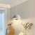 cheap Island Lights-Flower Bud Chandelier Macaron Adjustable Dropped Pendant Lamp Bedroom Bedside Decoration Hanging Lamp E27 1-Light Color Pendant Lamp Ceiling Lighting Fixtures