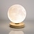tanie lampka nocna-3D księżyc lampka nocna lampa stołowa przełączanie trybu halloween boże narodzenie wtyczka zasilania 1 szt. ac85-265v