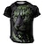cheap Men&#039;s 3D Tee-Lion Black And White Mens 3D Shirt Casual | Summer Cotton | Tee Graphic Animal Tiger Crew Neck Clothing Apparel 3D Print Outdoor Daily Short Sleeve Fashion Designer Vintage Gray 3