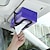 abordables Organizadores para coche-caja de pañuelos con clip para sombrilla creativa para automóvil