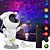 cheap Star Galaxy Projector Lights-Astronaut Star Galaxy Projector Starry Sky Night Light with Timer Remote Control USB Nebula Lamp 8 Light Modes for Children Adults Baby Bedroom 360°Adjustable Design