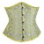billige korsett-Rokoko Punk og gotisk Kostymer i middelalderstil Overbustkorsett Dameundertøy Bustier 14 plastbein Kostyme Dame Royal Bryllup Bryllupsgjest Voksne Korsett