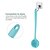 cheap Bathing &amp; Personal Care-Shower Brush Silicone Bath Body Brush - Back Scrubber For Shower Back Brush Long Handle For Shower Skin Exfoliating Brush Body With Soft Bristles Back Cleaning Washer For Men Women - Blue