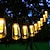 abordables Tiras de Luces LED-Globe sting lights led solar retro bombilla con control remoto 5m 20leds ip65 impermeable al aire libre decoración de la boda g50 bombilla vacaciones jardín al aire libre fiesta de navidad hogar