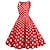 cheap Historical &amp; Vintage Costumes-Retro Vintage 1950s Cocktail Dress Dailywear Dress Party Costume Flare Dress Women&#039;s Party / Evening Dress