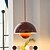 cheap Island Lights-Flower Bud Chandelier Macaron Adjustable Dropped Pendant Lamp Bedroom Bedside Decoration Hanging Lamp E27 1-Light Color Pendant Lamp Ceiling Lighting Fixtures