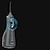 Недорогие Отбеливание зубов-беспроводная водная зубная нить для зубов - портативный и перезаряжаемый ирригатор для полости рта на 300 мл с 5 режимами водонепроницаемый ipx7 мощный аккумулятор с длительным сроком службы водные