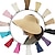 זול כובעי בית-קיץ מתקפל כובע קש ריק נייד קרם הגנה חיצוני שמשייה קצה גדול כובע חוף קשת אנטי אולטרה סגול
