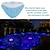 Недорогие Подводное освещение-красочный плавающий подводный свет rgb ванна спа лампа освещение для бассейна на батарейках детская лампа для ванны проектор детские подарки