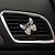 abordables Pendentifs et ornements pour voiture-libellule en métal exquis papillon voiture climatiseur évent arôme clip décoratif