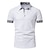 billige Historiske kostymer og vintagekostymer-menns poloskjorte 1920-talls kortermet golf atletisk sport t-skjorte slim fit t-skjorte mote normal passform sommer sport t-skjorter