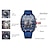 voordelige Quartz-horloges-curren mannen quartz horloge creatief buitensporten analoog horloge chronograaf waterdicht lichtgevende kalender datum horloge met siliconen band