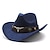ieftine Costume Vintage &amp; Istorice-secolul al 18-lea secolul al 19-lea Statul Texas Pălărie de cowboy West Cowboy american Bărbați Pentru femei Pălărie