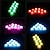 preiswerte Unterwasserlampen-10 Stück Tauch-LED-Leuchten Unterwasser-Multicolor-Leuchten, wasserdicht, ferngesteuert, RGB-Schwimmbad, geeignet für Wannenteichvasen, Aquarien
