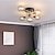 voordelige Globe-ontwerp-led plafondlampen globe design 5-lichts kroonluchters hanglamp metaal glas moderne stijl woonkamer slaapkamer eetkamer 85-265v lamp niet inbegrepen