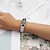 abordables Correas de reloj Fitbit-Correa de Smartwatch Compatible con Fitbit Luxe Cuero Auténtico Reloj inteligente Correa Ajustable Mujeres Hombres Correa Deportiva Reemplazo Pulsera