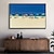 baratos Pinturas de Paisagens-Mintura pinturas a óleo de paisagem de praia feitas à mão em tela decoração de arte de parede imagem abstrata moderna para decoração de casa pintura sem moldura enrolada