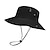 Χαμηλού Κόστους Ανδρικά καπέλα-Ανδρικά Τύπου bucket Καπέλο ηλίου Καπέλο ψαρέματος Καπέλο Boonie Pălărie de Drumeție Μαύρο Πορτοκαλί Πολυεστέρας Ταξίδια Στυλ Παραλίας ΕΞΩΤΕΡΙΚΟΥ ΧΩΡΟΥ Διακοπές Σκέτο Προστασία από τον ήλιο UV