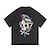 cheap Everyday Cosplay Anime Hoodies &amp; T-Shirts-Y2K Skeleton / Skull T-shirt Cartoon Sportswear Skull Graphic T-shirt For Men&#039;s Women&#039;s Unisex Adults&#039; Hot Stamping 100% Cotton Casual Daily