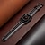 Χαμηλού Κόστους Ζώνες Apple Watch-Δερμάτινη ζώνη Συμβατό με Ζάντα ρολογιού Apple Watch 38mm 40mm 41mm 42mm 44mm 45mm 49mm Ρυθμιζόμενο Γυναίκες άνδρες Γνήσιο δέρμα Ανταλλακτικό λουράκι ρολογιού για iwatch Ultra 2 Series 9 8 7 SE 6 5 4