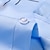 رخيصةأون قمصان رجالية-رجالي قميص رسمي أزرق فاتح أسود أبيض كم طويل منقوشة / مخطط / شيفرون طوي كل الفصول زفاف المكتب &amp; الوظيفة ملابس طباعة