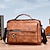billiga Laptopväskor, fodral och fodral-vintage crossbody-väska i läder laptop axelväskor vintage handväskor för män stor kapacitet pu läderväska för män affärsväskor väska tygväska