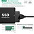 voordelige Kabels &amp; adapters-USB 2.0 / USB 3.0 / USB 3.0 Type-C Kabel / Omvormer, USB 2.0 / USB 3.0 / USB 3.0 Type-C naar DisplayPort Kabel / Omvormer Vrouwelijk mannelijk
