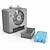 preiswerte Ventilator-Tragbares Sommerhaus USB-Klimaanlage Kühlerlüfter Mini-Luftbefeuchter Luftreiniger 3 in 1 mit Telefonhalter Geschwindigkeit einstellen