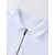 billige Poloskjorte med lynlås-Herre Zip Polo Golftrøje Afslappet Ferierejse Kvartals lynlås Kortærmet Mode Helfarve Vanlig Klassisk Sommer Regulær Sort Hvid Vin Navyblå Kongeblå Grøn Zip Polo