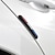 halpa Rungon koristelu ja suojaus-4kpl auton ovien törmäysliuskat, silikoninen oven sivupeili naarmuuntumaton suojanauha auton iskunvaimentimet auton sisustustarvikkeet