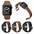 Недорогие Ремешки для часов Apple-Кожаный ремешок Совместим с Ремешок для часов Apple Watch 38мм 40мм 41мм 42мм 44мм 45мм 49мм Регулируется Женщины мужчины Натуральная кожа Сменный ремешок для часов для iwatch Ultra 2 Series 9 8 7 SE