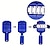 abordables Piezas de repuesto-kit de herramientas de eliminación de eslabones de reloj herramienta de banda de reloj kit de herramientas de reparación de removedor de pasador de cadena de correa para ajuste de correa de banda de