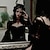 preiswerte Oberteile-Gotische Lolita Y2K Jahr 2000 Maskerade Schals Hexe Gothic Mädchen Kostüm Damen Fantasie Steampunk Walpurgisnacht Maskerade Party / Abend Erwachsene Schal
