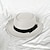 voordelige Feesthoeden-hoed Wol / Acryl Fedorahoed Formeel Bruiloft cocktail Koninklijke Ascot Retro Brits Met Pure Kleur Helm Hoofddeksels