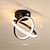 halpa Pinta-asennettavat ja puoliksi pinta-asennettavat-led kattovalaisimet geometriset muodot 23 cm kattovalot alumiini silikageeli moderni tyyli klassinen uutuus led moderni valkoinen/lämmin valkoinen 110-240v