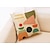 baratos travesseiro e capas ao ar livre-Capa de almofada à prova d&#039;água ao ar livre abstrata para sofá de jardim de pátio sala de estar 1 peça