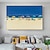 cheap Landscape Paintings-Mintura Handmade Beach Landscape Oil Paintings On Canvas Wall Art Decoration Modern Abstract Picture For Home Decor Rolled Frameless Unstretched Painting