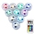 preiswerte Unterwasserlampen-10 Stück Tauch-LED-Leuchten Unterwasser-Multicolor-Leuchten, wasserdicht, ferngesteuert, RGB-Schwimmbad, geeignet für Wannenteichvasen, Aquarien