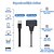 voordelige Kabels &amp; adapters-USB 2.0 / USB 3.0 / USB 3.0 Type-C Kabel / Omvormer, USB 2.0 / USB 3.0 / USB 3.0 Type-C naar DisplayPort Kabel / Omvormer Vrouwelijk mannelijk