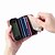 preiswerte Airtag-Hüllen-Handy Hülle Handyhüllen Für Samsung Galaxy Universal AirTag-Fall Tragbar Staubdicht Anti-verloren Einfarbig PU-Leder