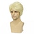 cheap Mens Wigs-Short Men Wig Straight Synthetic Wig for Male Hair Fleeciness Realistic Natural Blonde Toupee Wigs