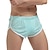 ieftine trunchi de baie boxer pentru bărbați-Bărbați Costume de Baie Pantaloni Scurți de Înot Slip de înot Pantaloni scurți din plasă Simplu Confort Respirabil Alergat Piscina Sport Negru Alb