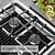 Χαμηλού Κόστους Σκεύη &amp; Γκάτζετ Κουζίνας-8 πακέτου μαύρου επαναχρησιμοποιήσιμου προστατευτικού καλύμματος καυστήρα αερίου με επίστρωση από τεφλόν για οικιακή κουζίνα